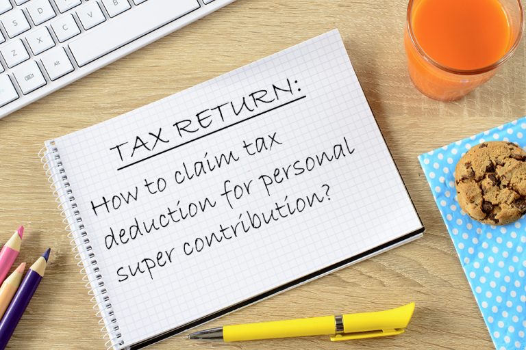 Contribution Tax Deduction Super